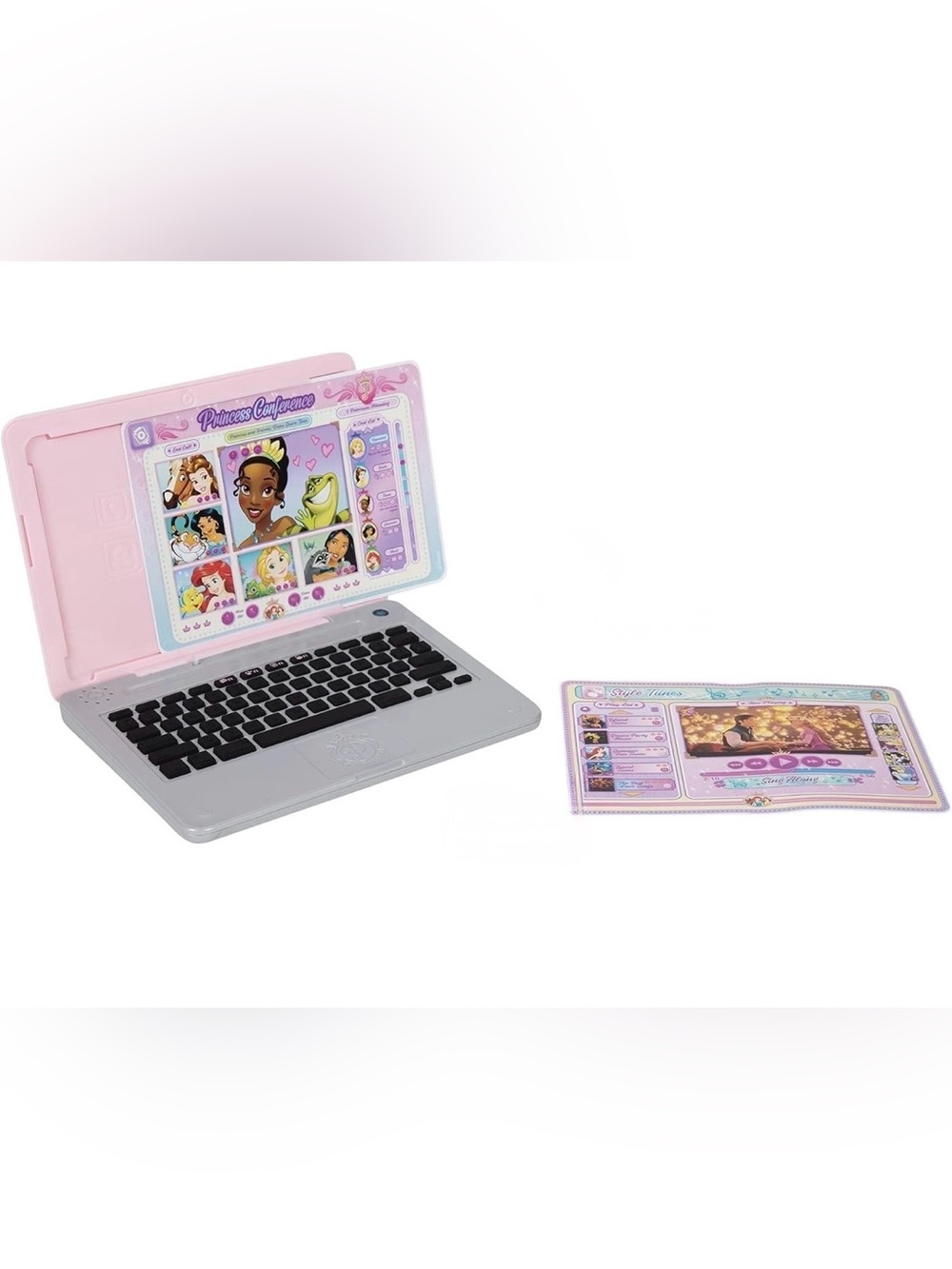 Disney Princess Collection Laptop with Phrases, sounds & music ⭐️EUC TESTED⭐️